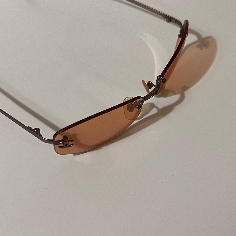 Chanel rimless sunglasses - Picture 3 of 8